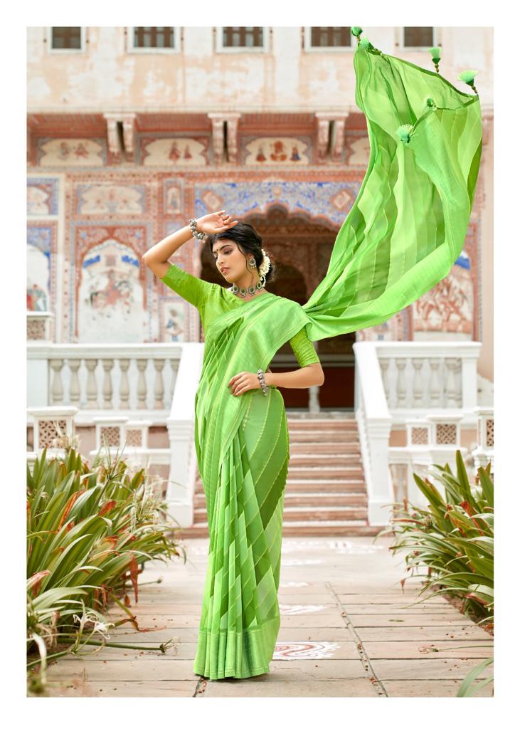 Kashvi Rangat New Exclusive Wear Printed Georgette Designer Saree Collection
